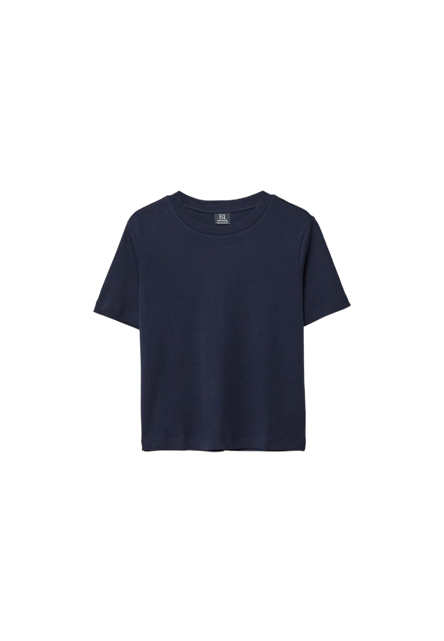 Basic regular fit kalın tişört - Görsel 9