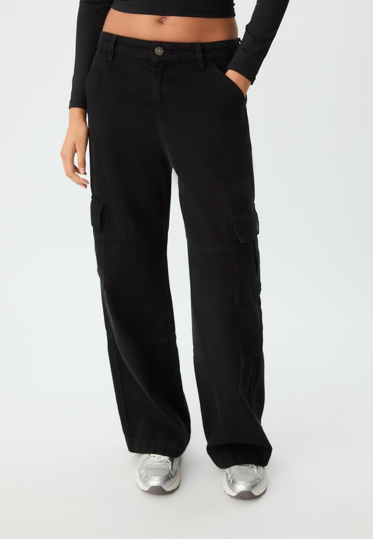 pantalon recto cargo