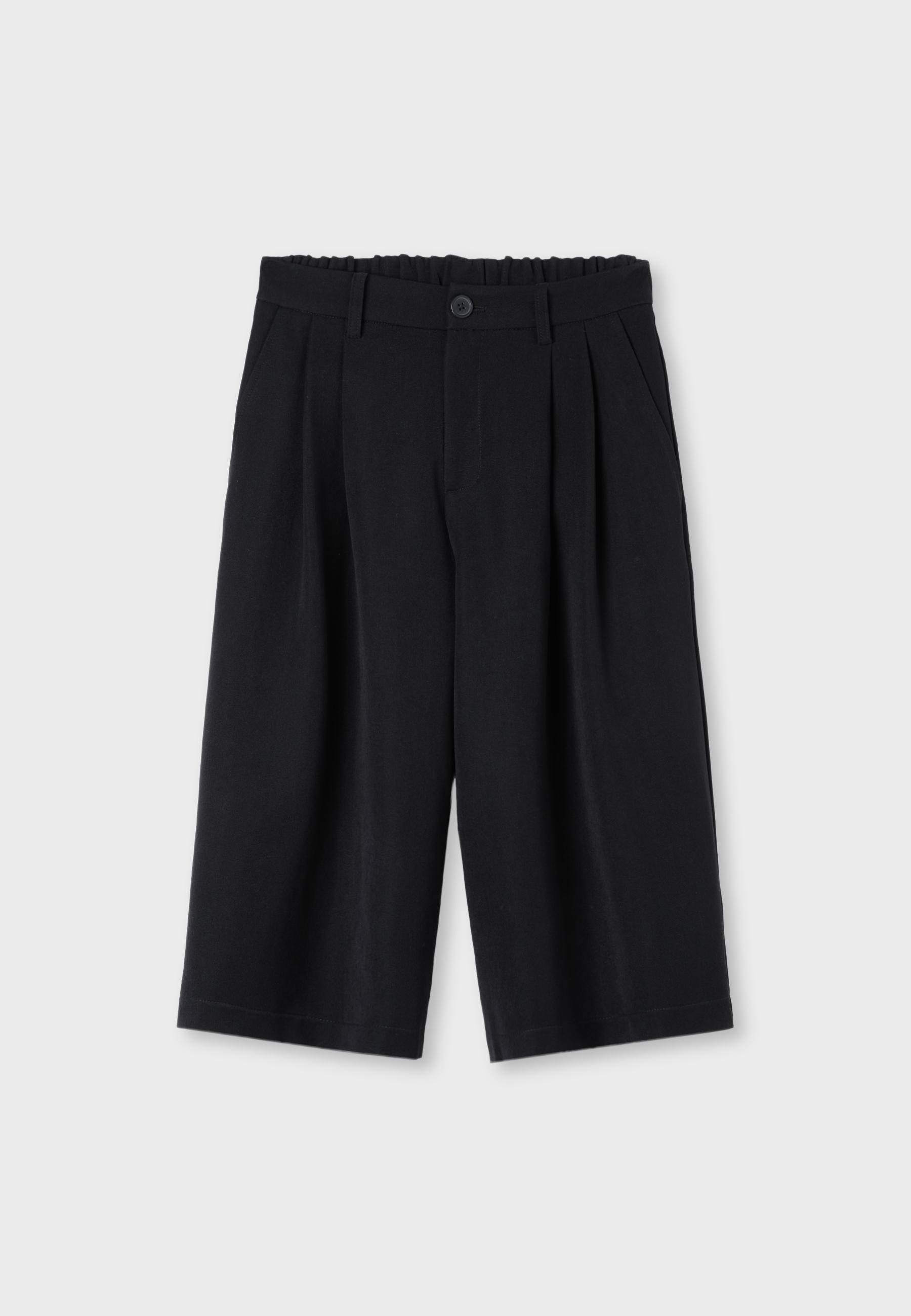 Tailored Bermuda shorts — Black