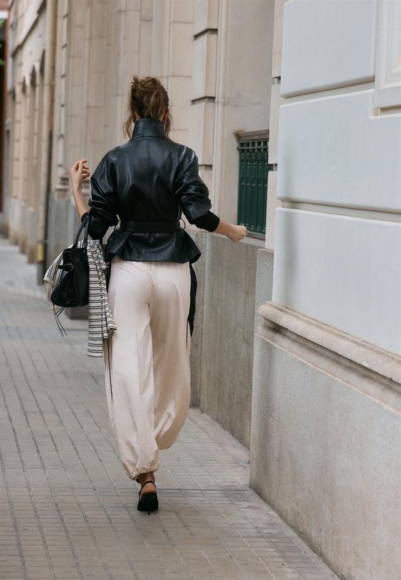 joggingbroek met contrastdetails