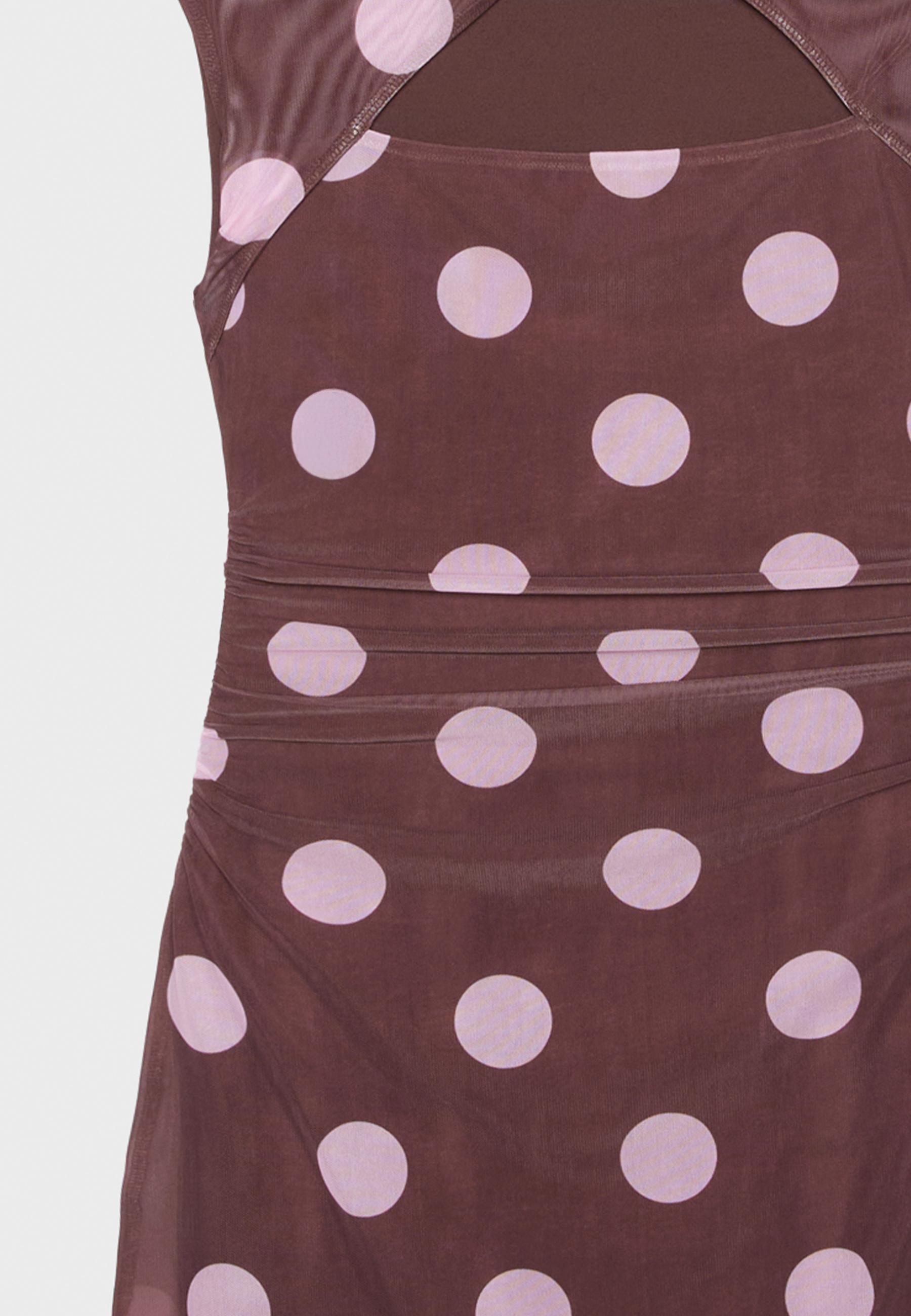 Kısa Qipao düğümlü elbise - Görsel 16