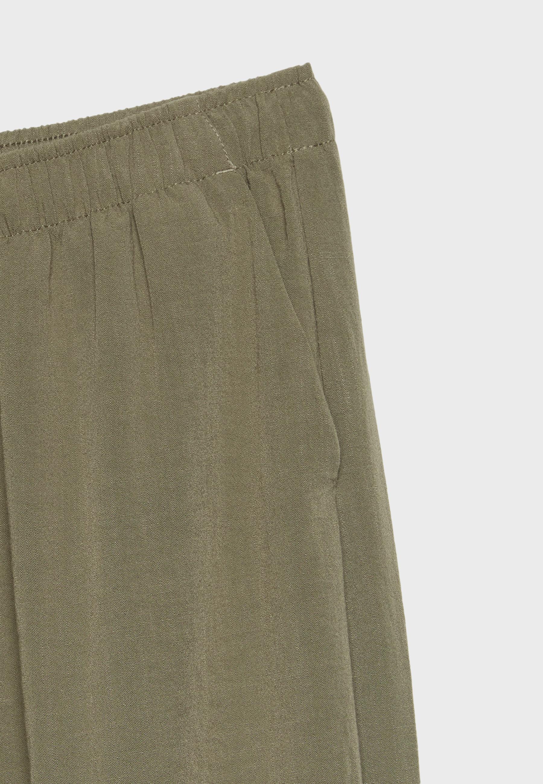 Flowy sarouel trousers — Khaki