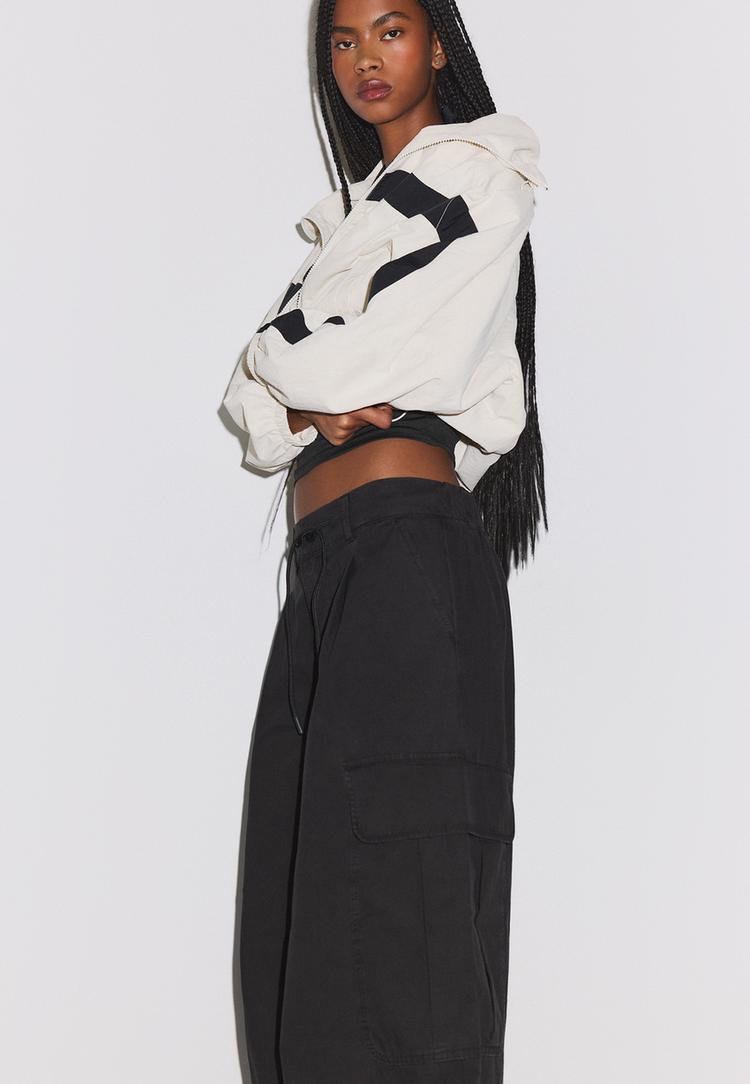 Stradivarius – Cargobyxor I Poplin