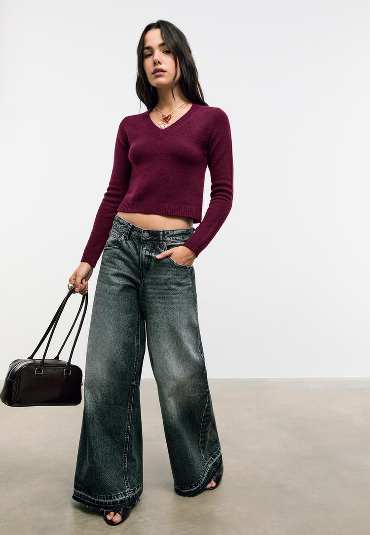 jersey punto crop tacto suave