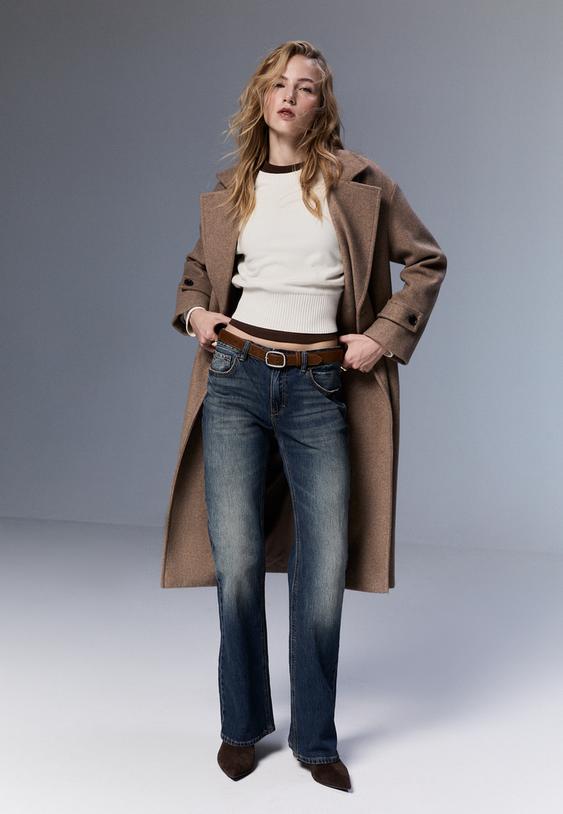 d68 jeans bootcut fit cinturon