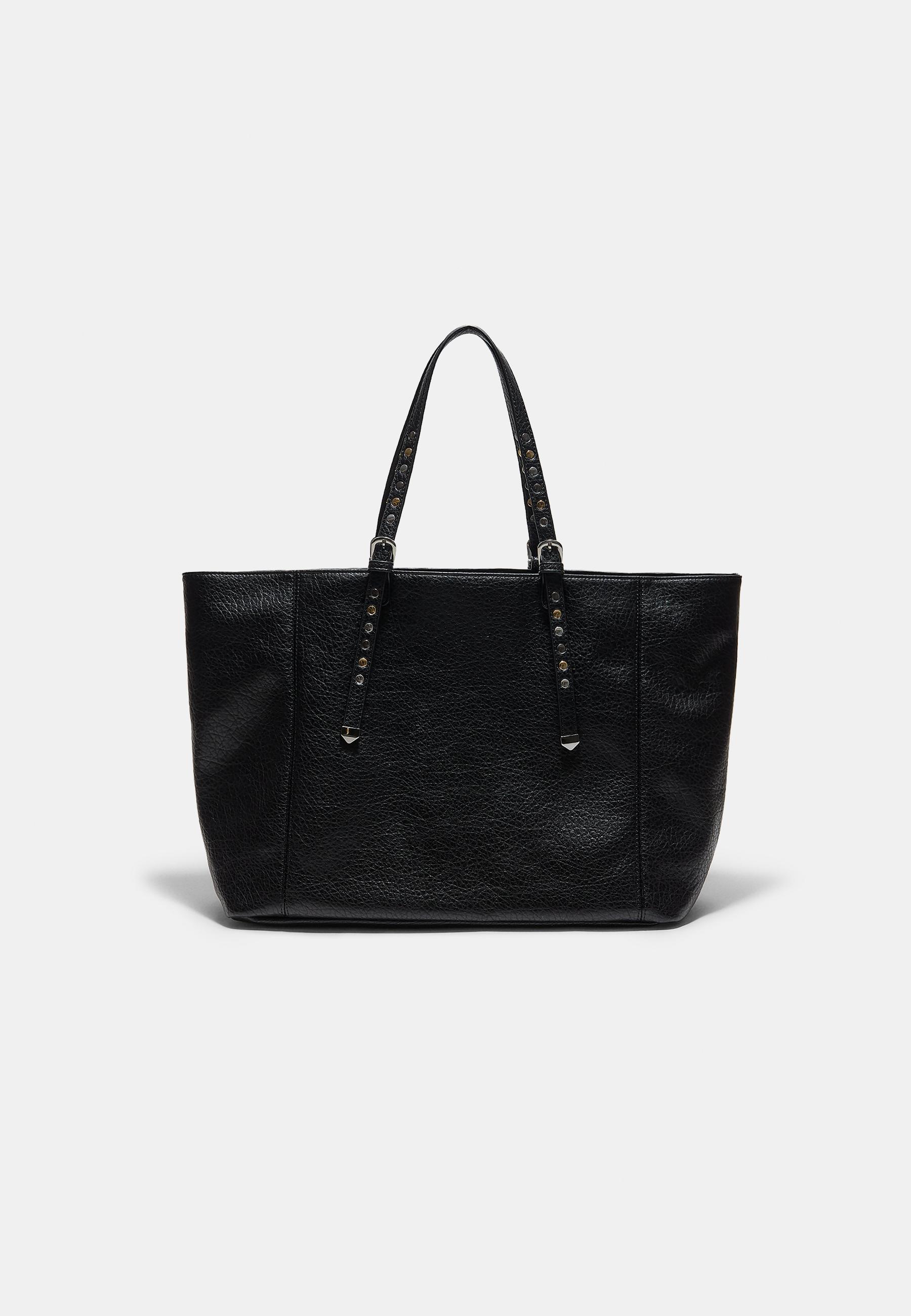 Stradivarius Shopperväska Med Nitade Handtag dam