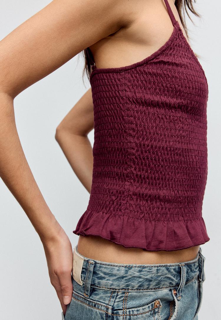 top de alcas com elasticos