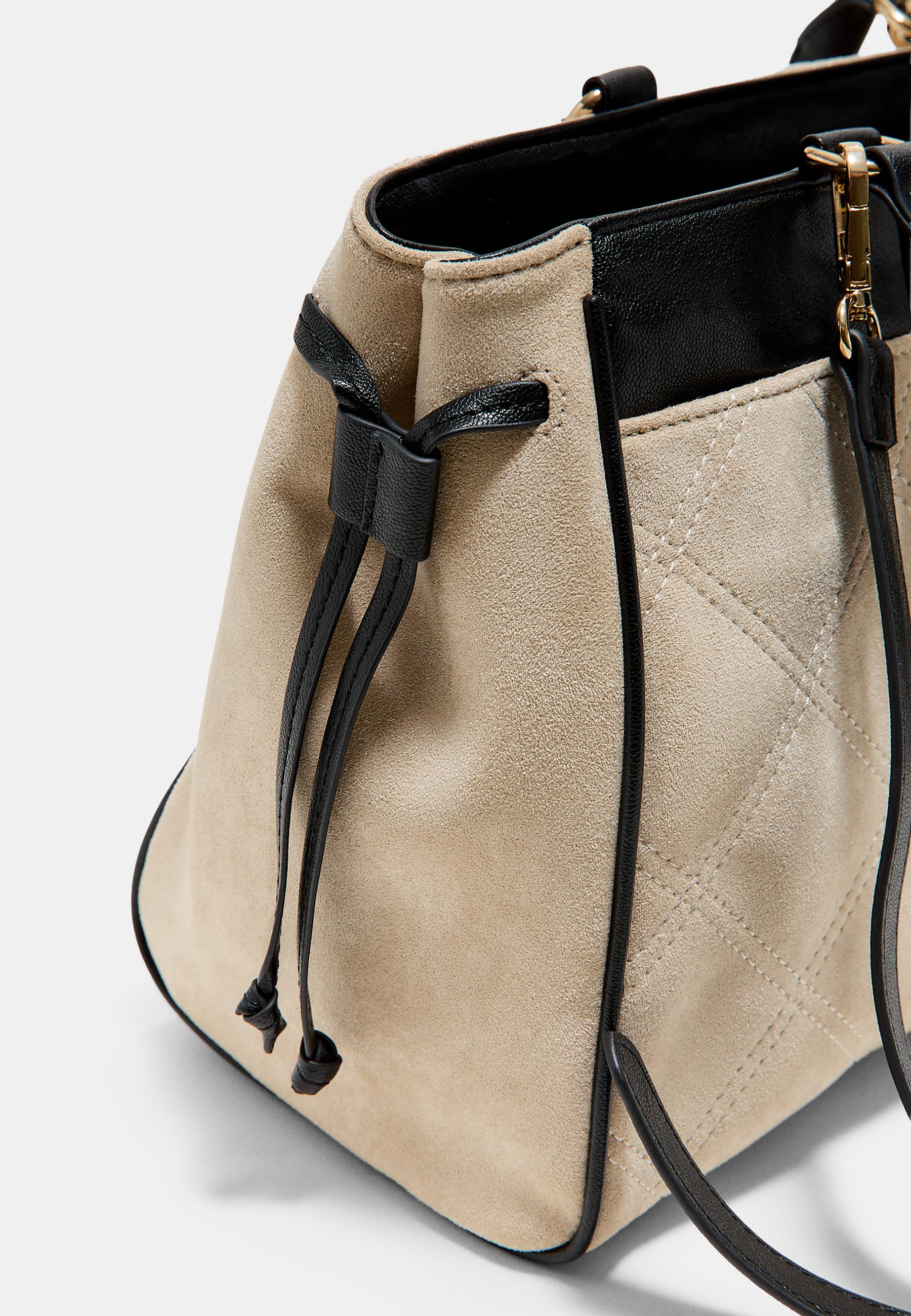 City bag with flap — Ecru