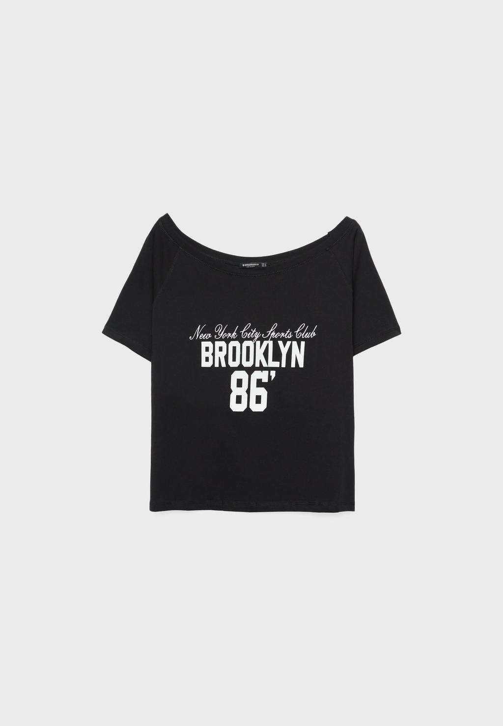Embroidered city t-shirt