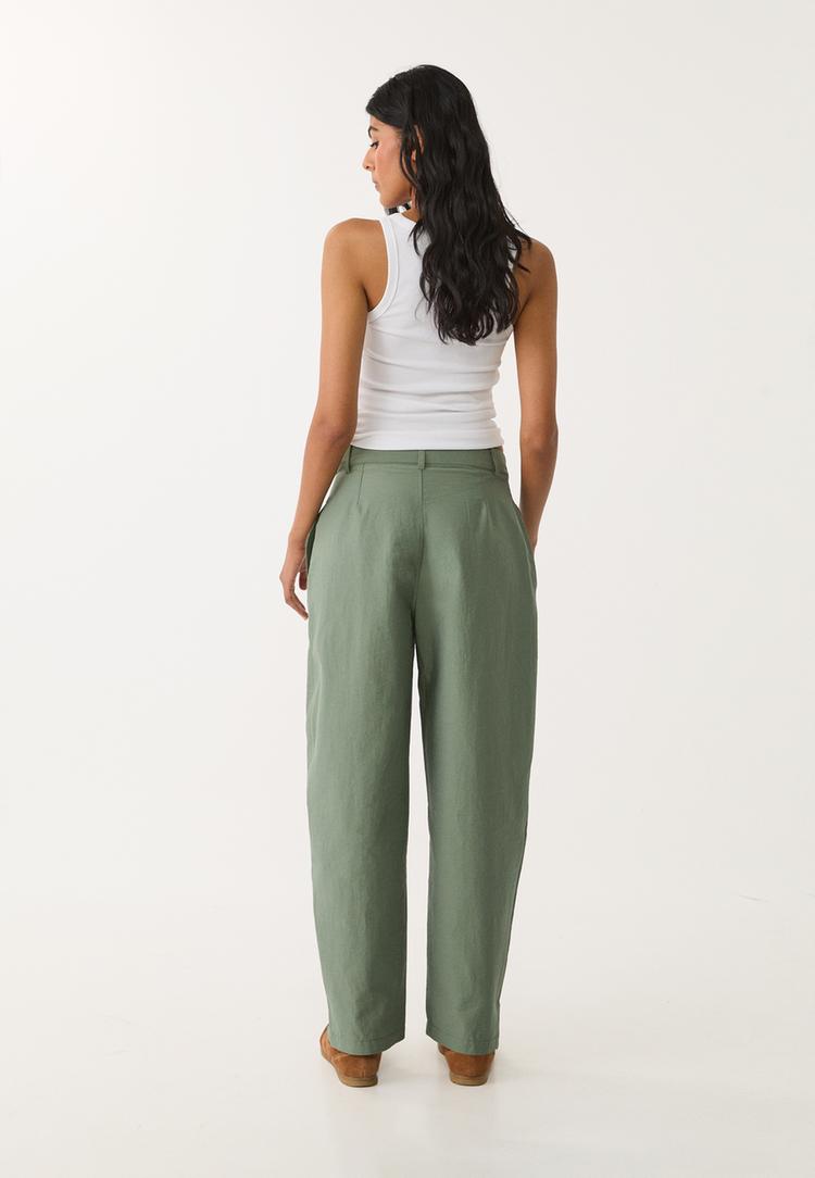pantalon balloon cremallera