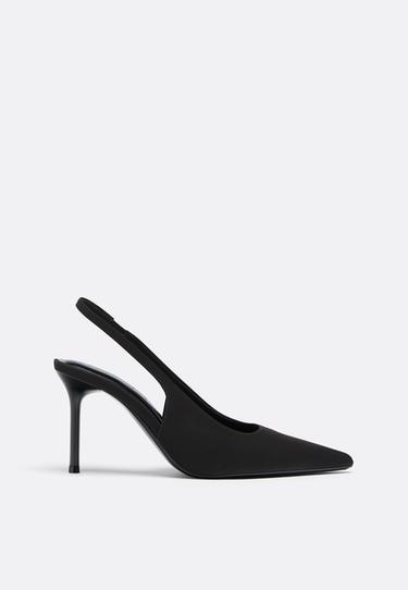 Basic slingback heels — BLACK  1