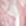 Enamel flower cord necklace — Pastel pink