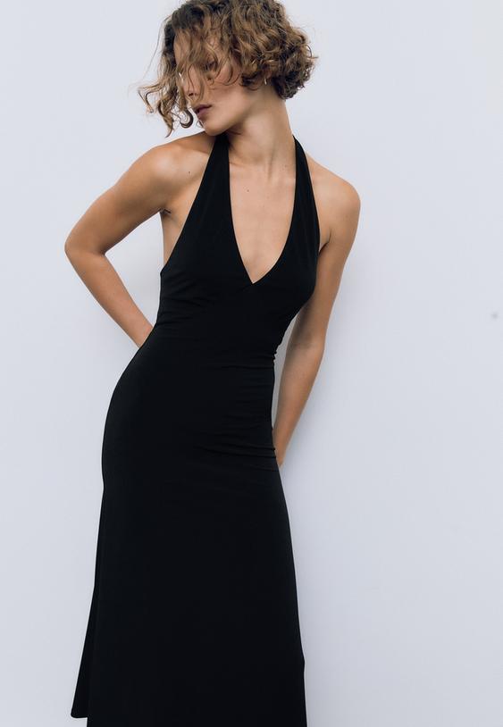 vestido midi nudo espalda