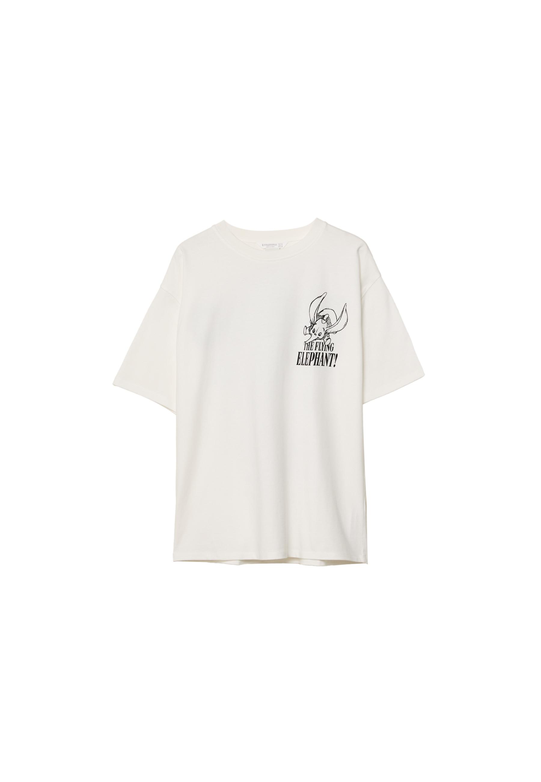 Short sleeve Dumbo T-shirt - Women's fashion | Stradivarius