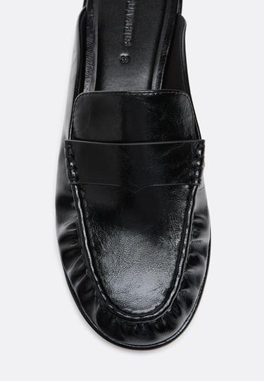 Slingback loafers — BLACK  5