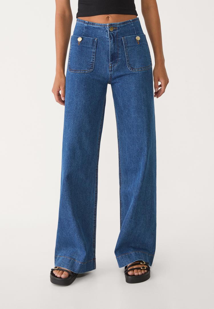 d77 jeans minimal bolsillos