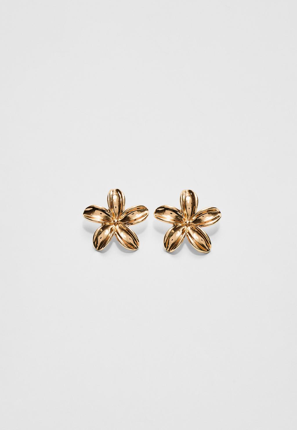 Flower earrings