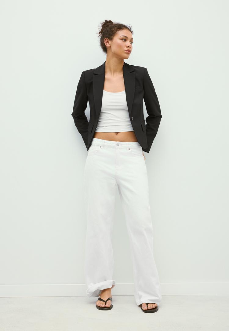 Stradivarius Kratki Sako Black S
