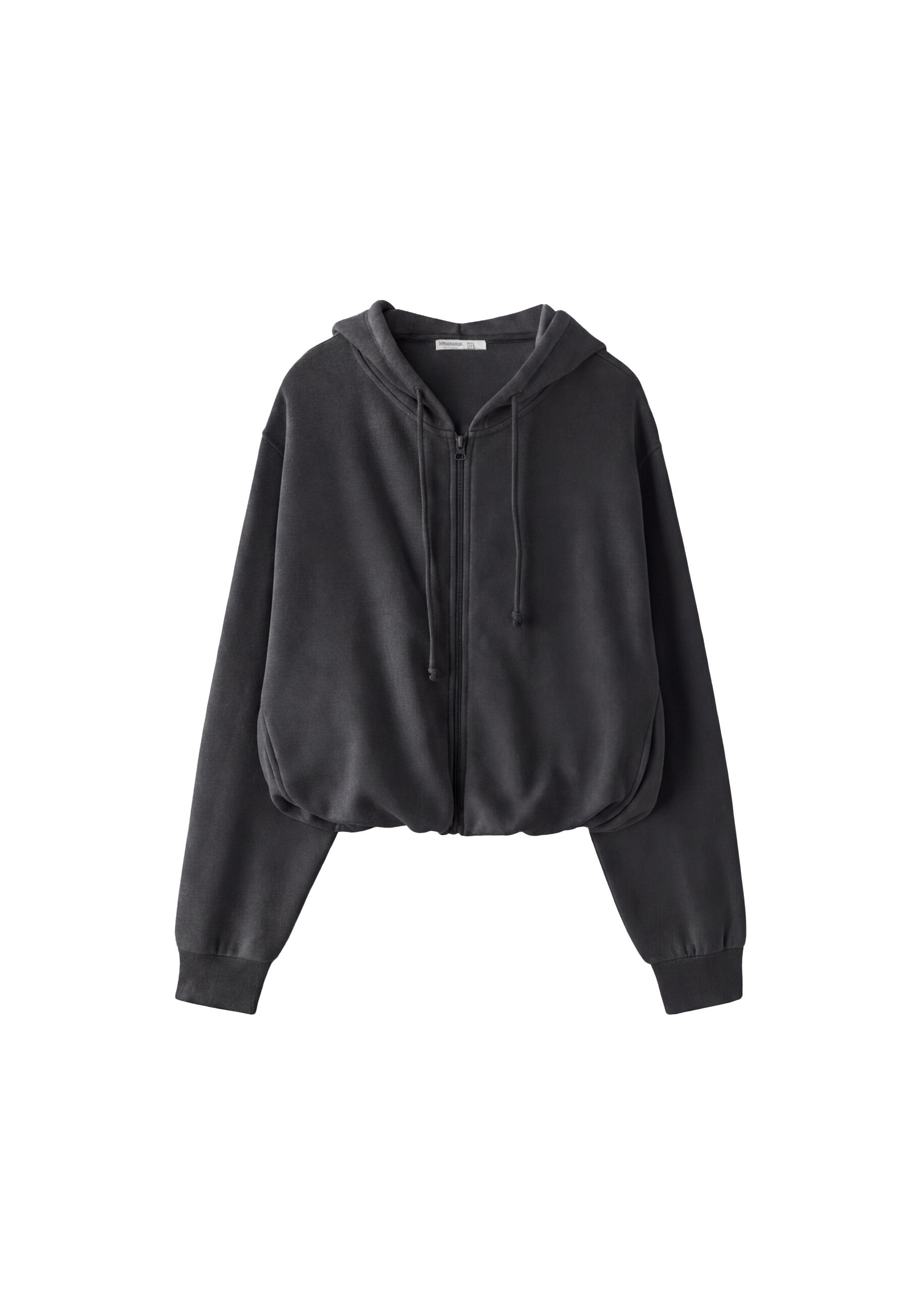 Puffed Sweatshirt — Dark grey