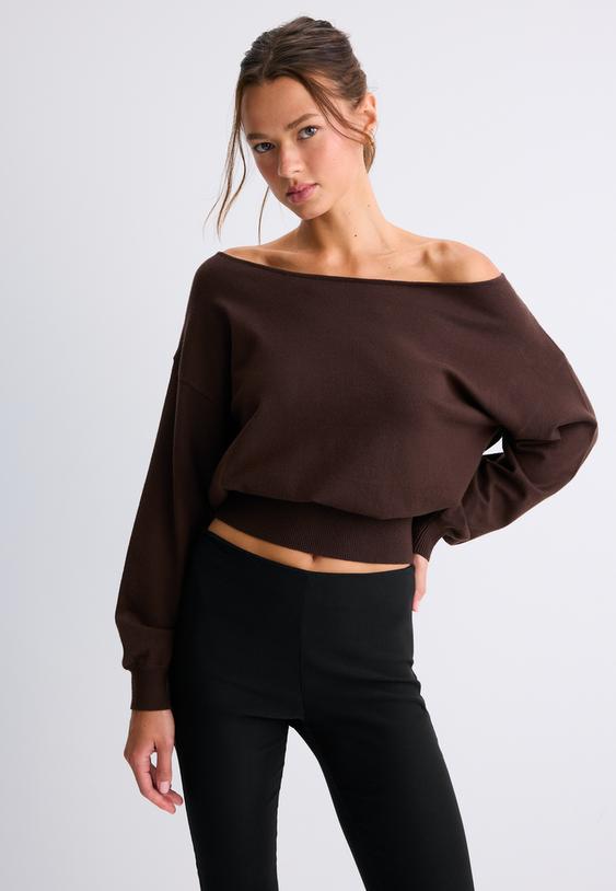 maglia asimmetrica in maglia