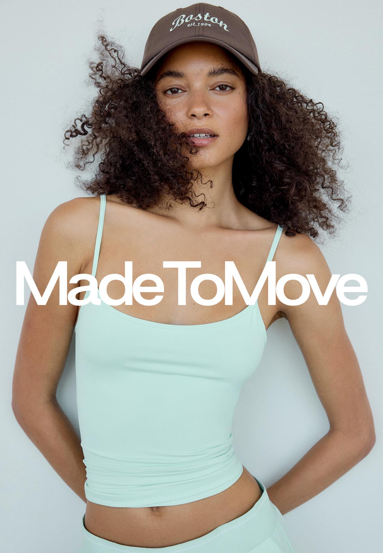 Basic strappy top — Pastel green