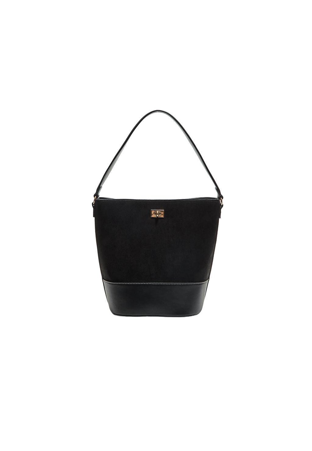 Torba typu bucket z połączeniem materiałów