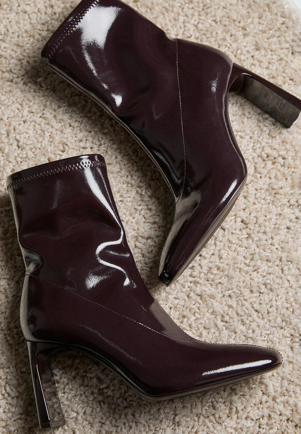 Botines tacón stretch