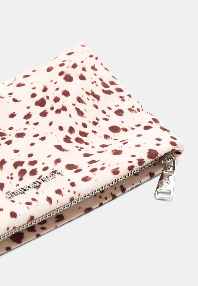 neceser cremallera tejido estampado