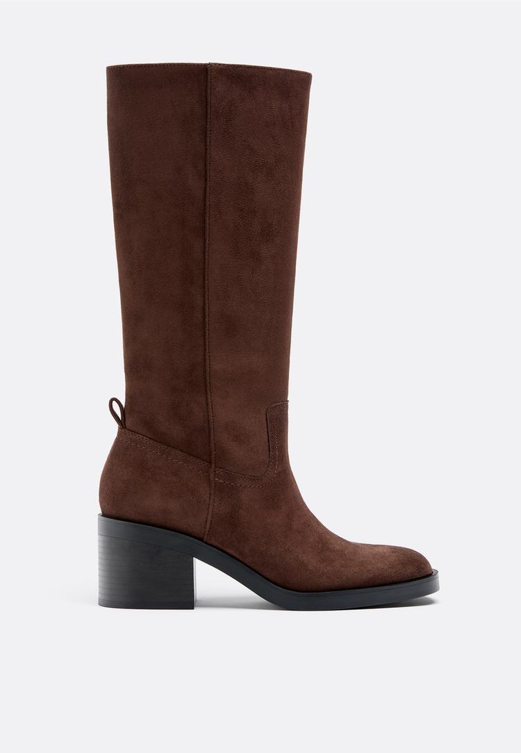 botas tacon efecto ante