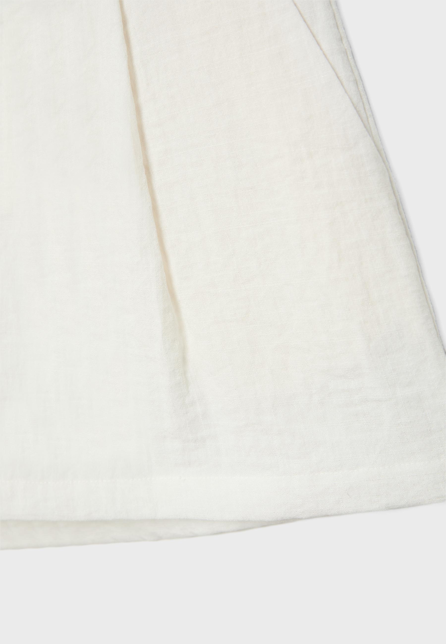 Smart rustic shorts — Ecru