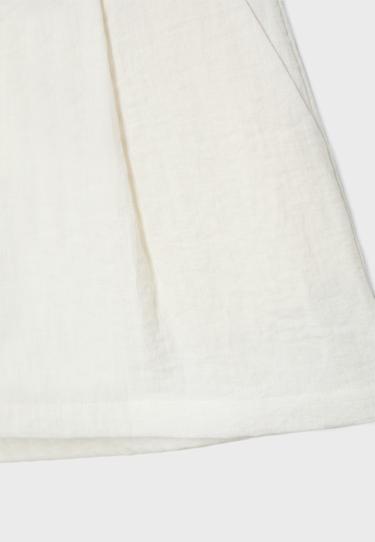 Rustic smart shorts — Ecru 8
