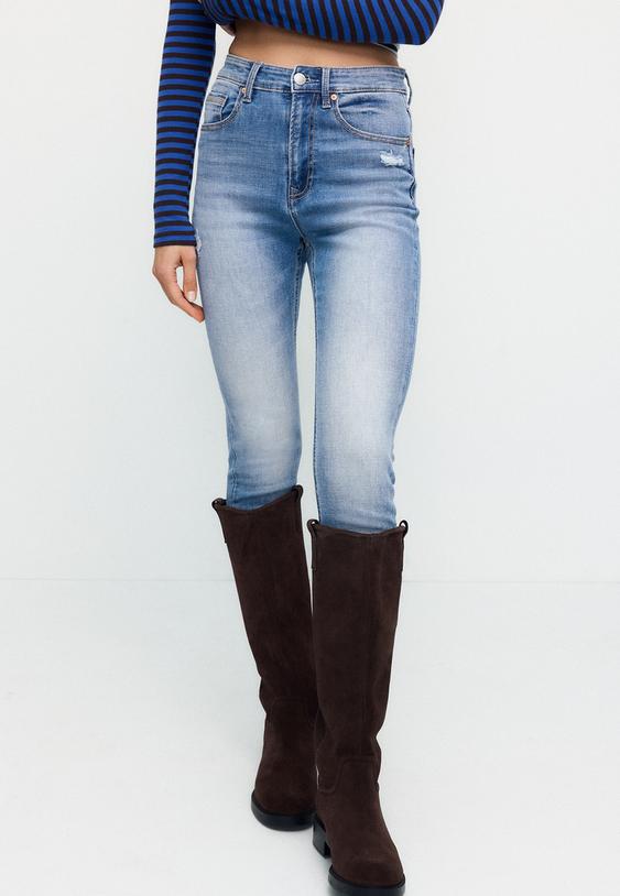 d09 jeans skinny super high waist