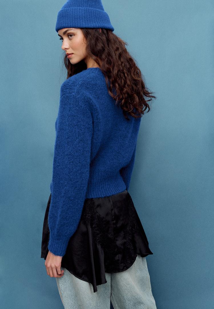 yumusak dokulu triko kazak