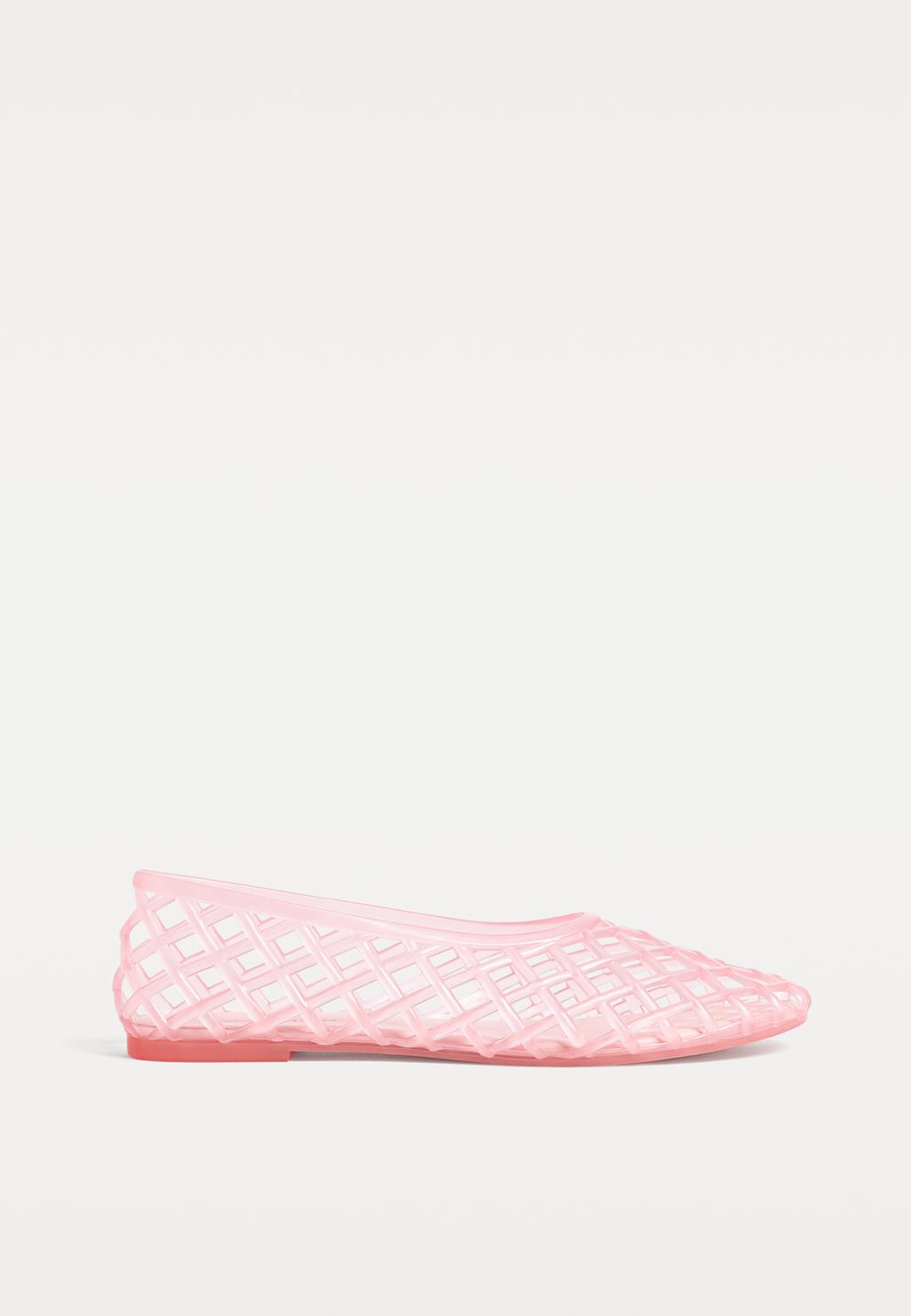 Ballerines en caoutchouc