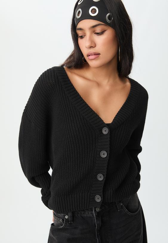 chaqueta punto botones