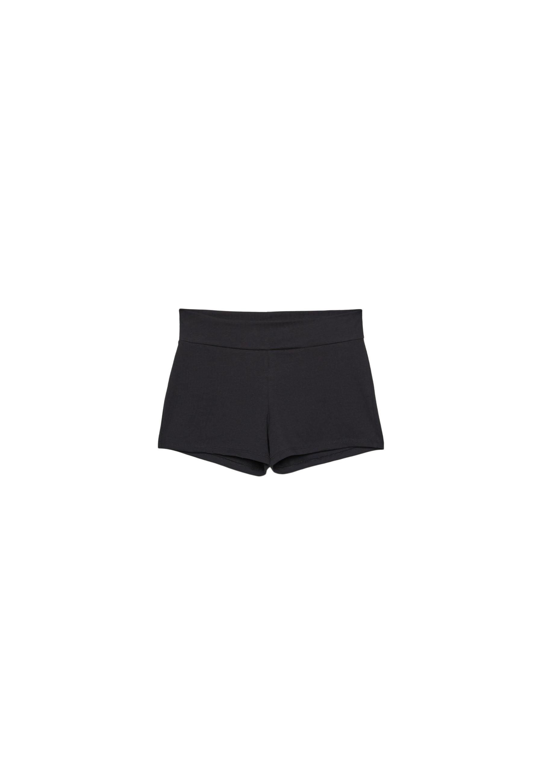 Mini shorts — Black