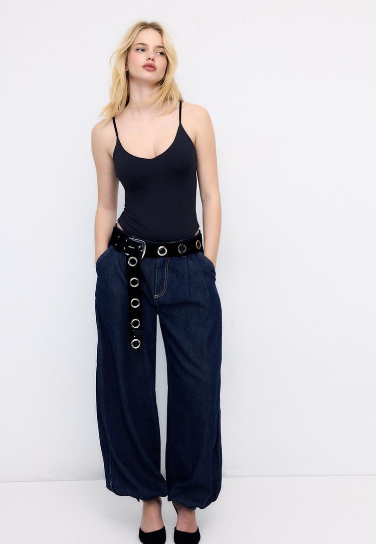 basics bodysuit with straps