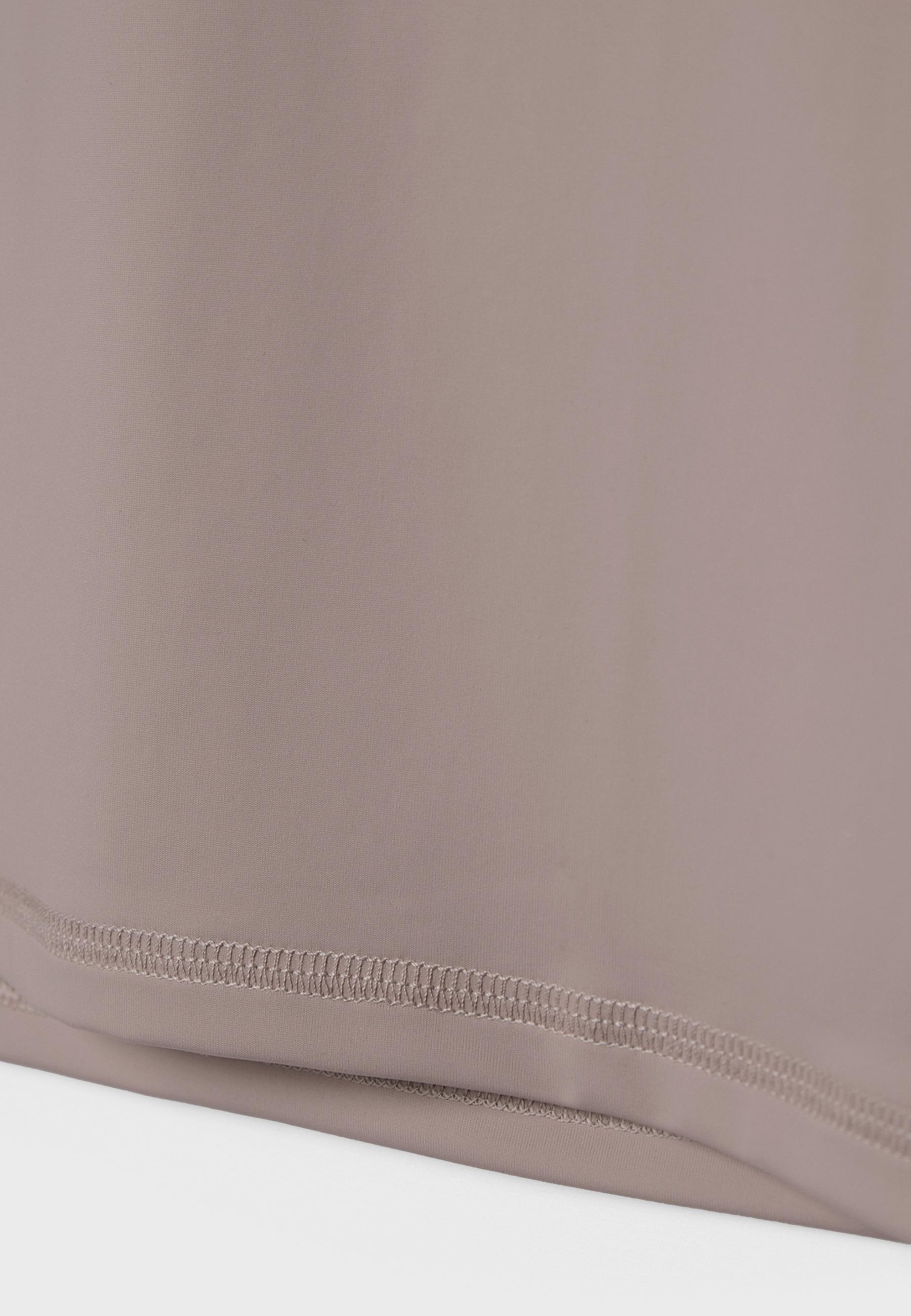 Basic polyamide T-shirt — Beige
