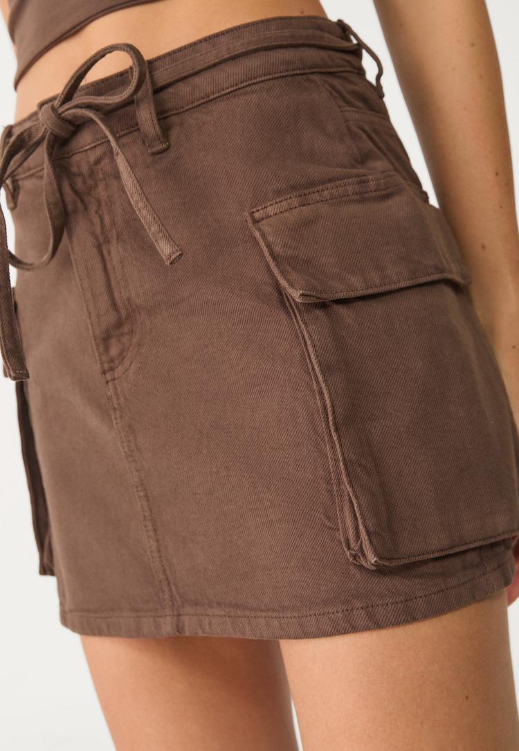 d66 falda mini cargo