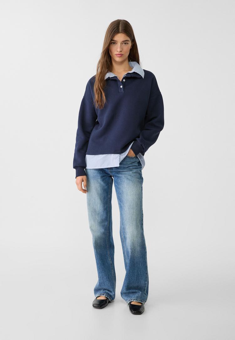 polo combinada popelin