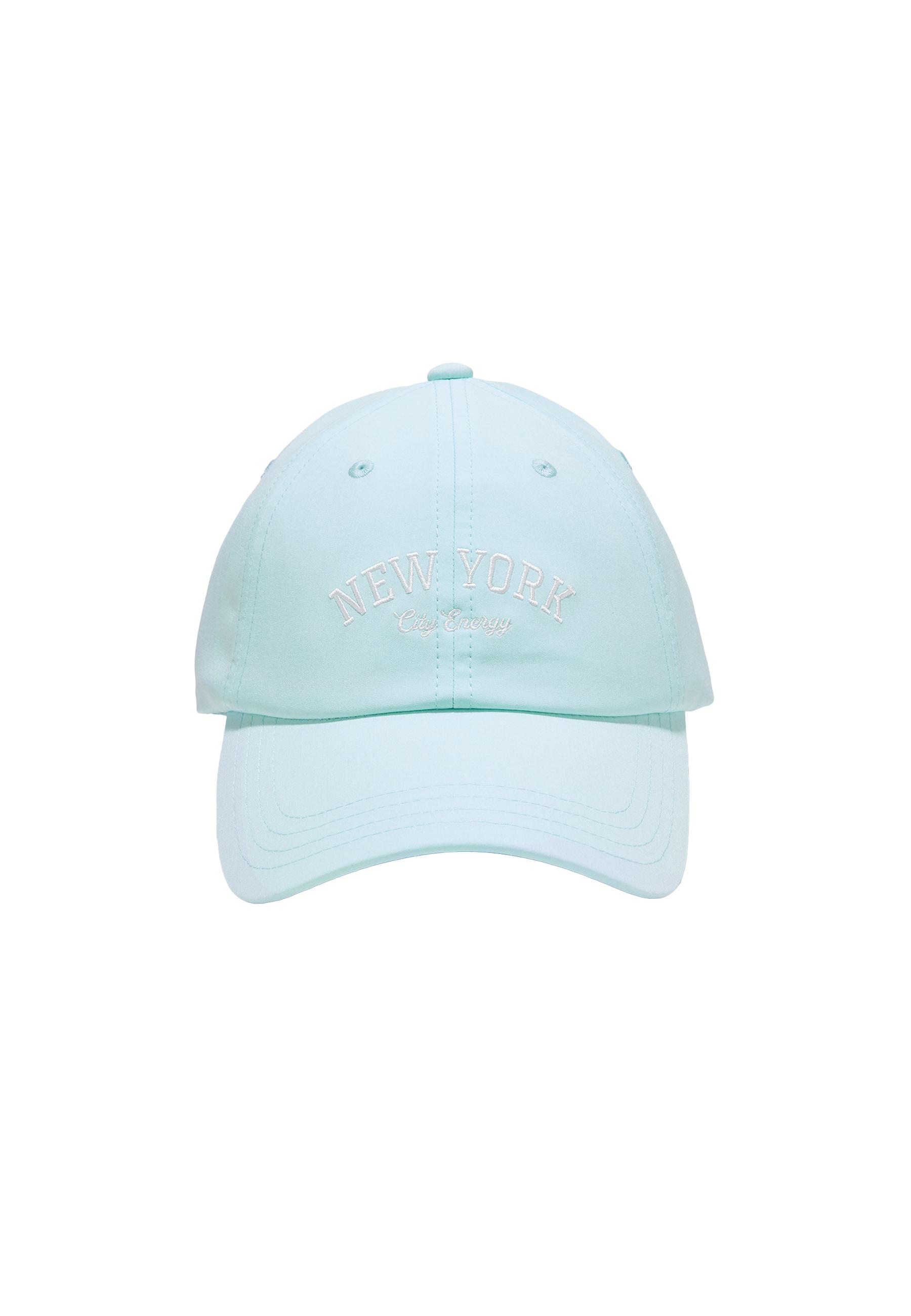 Embroidered cap — Sky blue