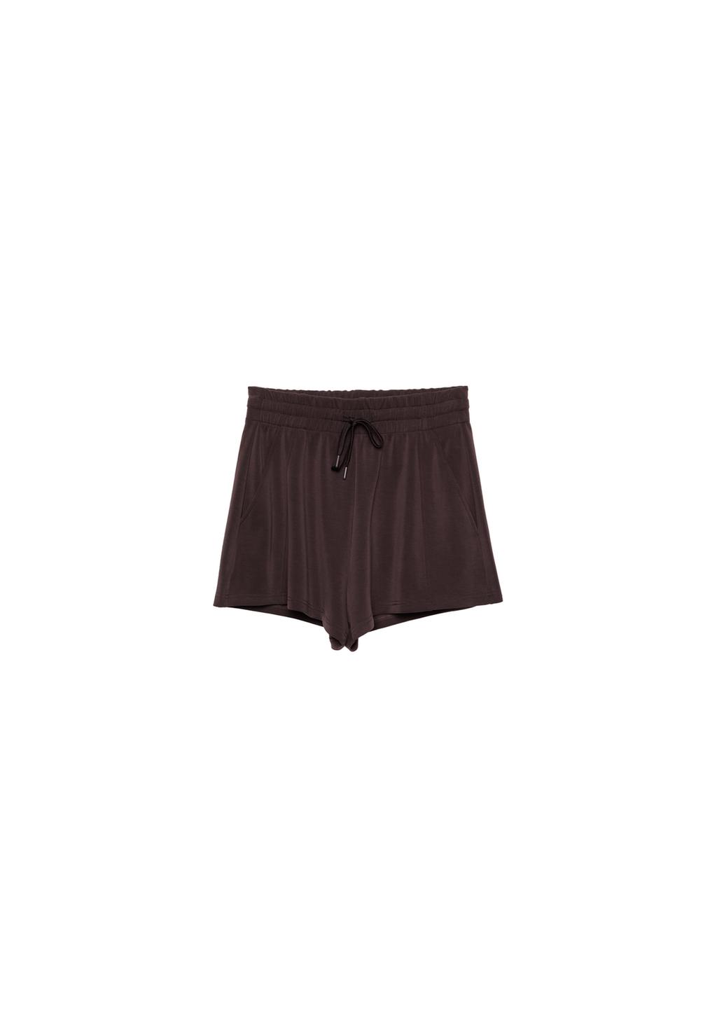 Shorts mit Nähten in Soft-Touch-Qualität