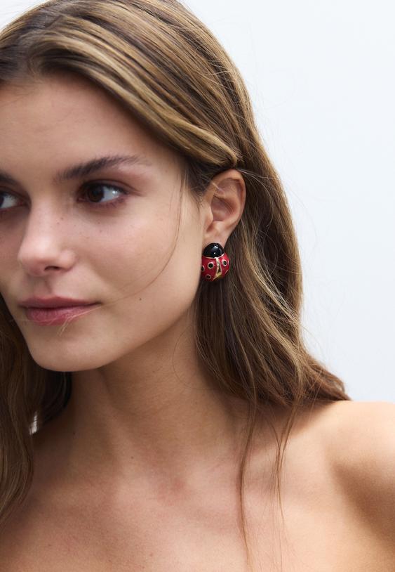 set di 2 orecchini da giardino