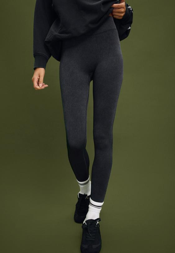 yuksek belli ykama efektli tayt