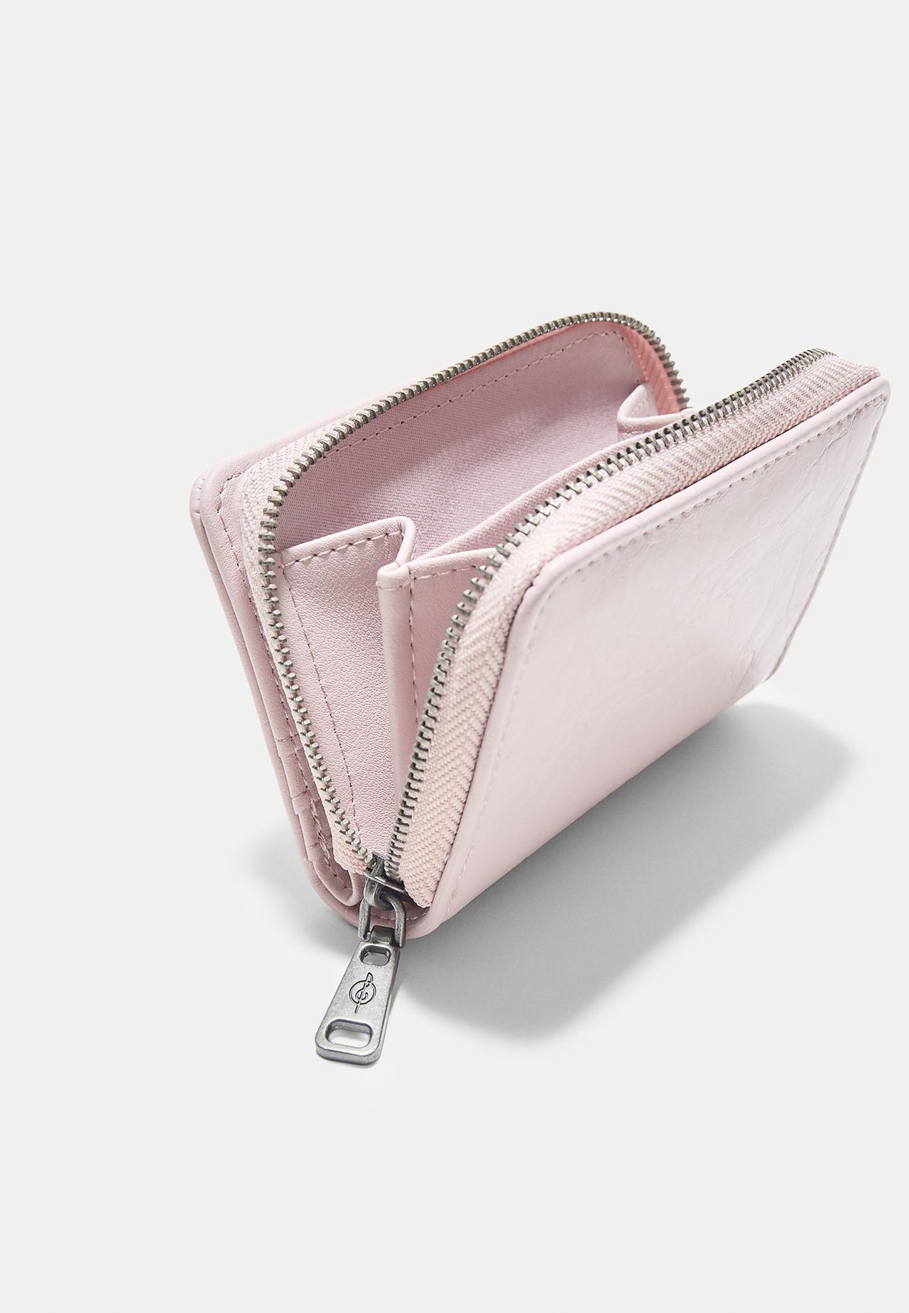 Rectangular purse — Pastel pink
