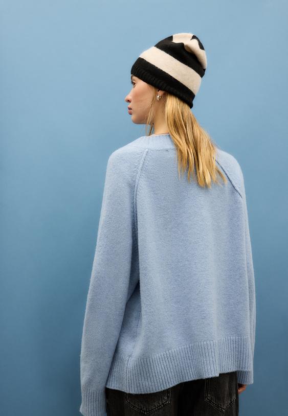 pull en maille basique