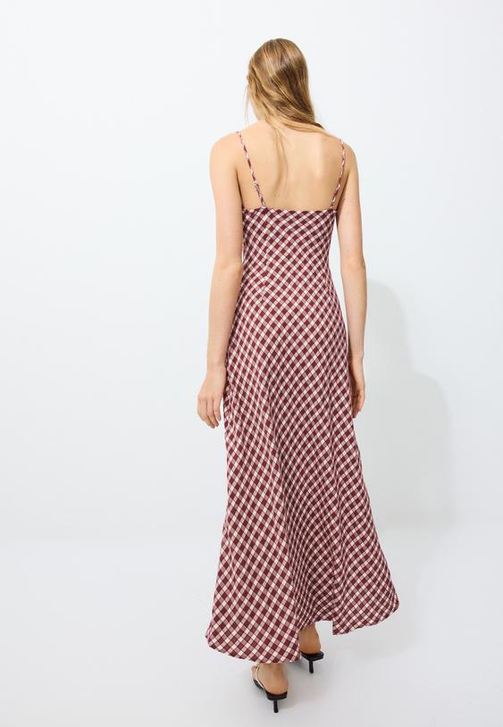 robe midi vichy