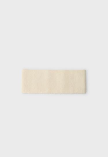 Knit headband — Ecru 1