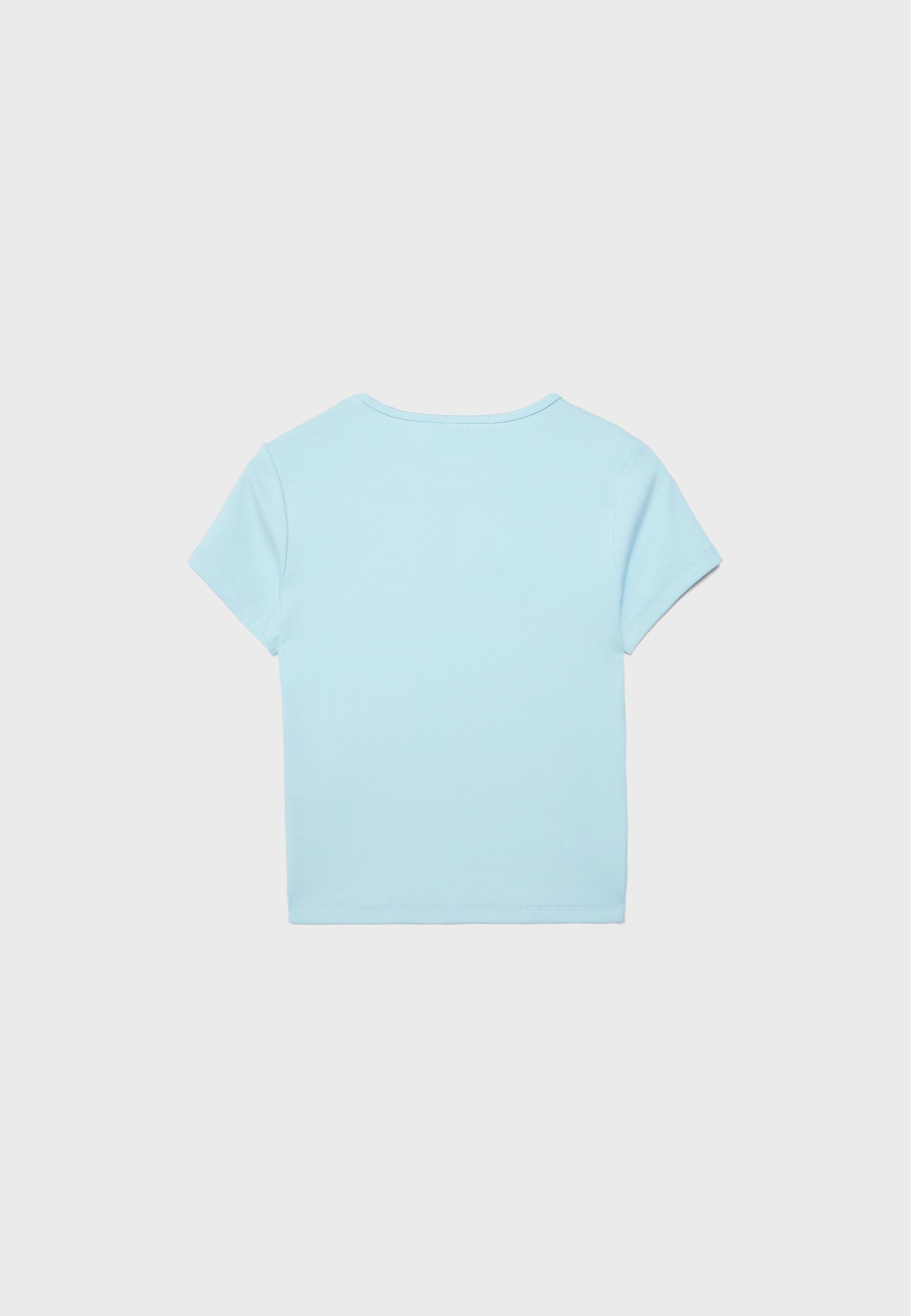 Basic slim fit tişört - Görsel 12