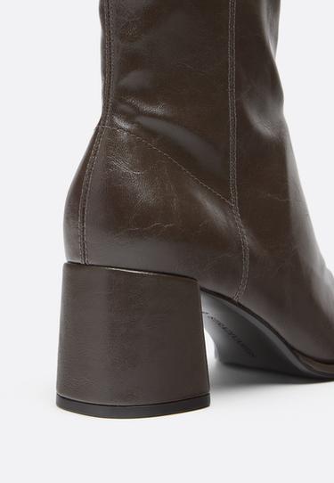 Block ankle boots — GREY 4